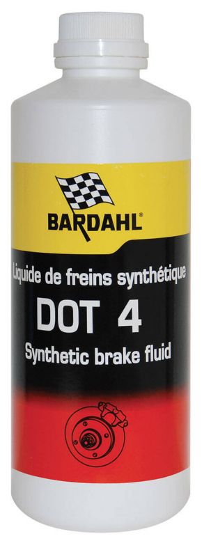 Тормозная жидкость DOT 4 Bardahl - 0,5 л