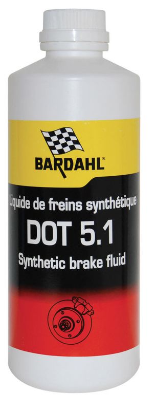 Тормозная жидкость DOT 5.1 Bardahl - 0,25 л