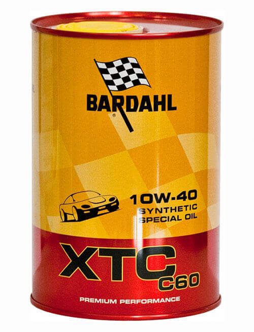 Масло моторное XTC C60 10W-40 Auto (metal) Bardahl - 1 л