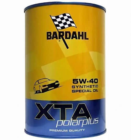 Масло моторное XTA Polarplus 5W-40 (metal) Bardahl - 1 л