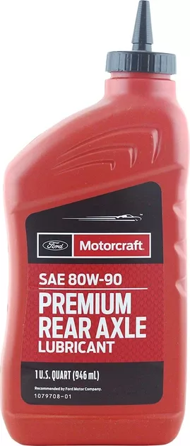 Олива MOTORCRAFT SAE 80W-90 Premium Rear Axle Lubricant, 1qt. XY80W90-QL