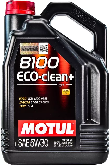 Олива Motul 8100 Eco-Clean 5W-30, 5л. 101545.