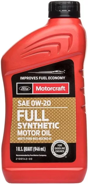 Олива MOTORCRAFT 0W-20 FULL SYNTHETIC, SP/GF-6, 1qt. XO0W20-Q1FS