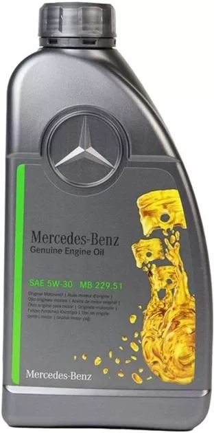 Олива Mercedes Benz MB 5W-30, 229.51, 1л. A000989690611ALEE