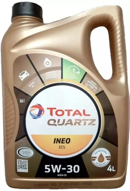 Олива TOTAL QUARTZ INEO ECS 5W-30, 4л. 213685