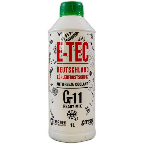 Антифриз концентрат Gt11 Glycsol E-TEC кан. п / е 1,5 кг. зелений