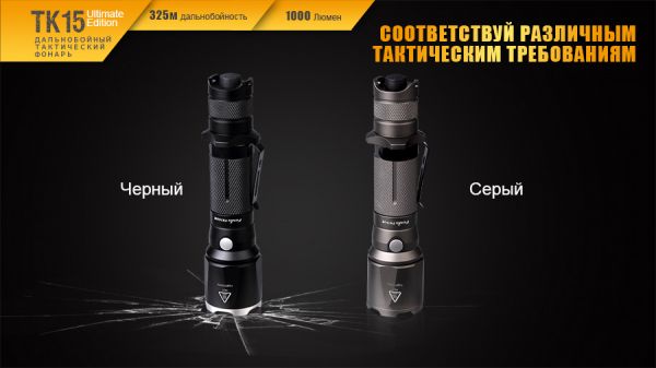 Ліхтар ручний Fenix TK15UE2016gr