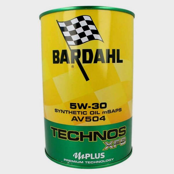Масло моторное Technos XFS AV504 C60 5W-30 (metal) Bardahl - 1 л