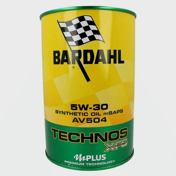 Олива BARDAHL (metal) TECHNOS XFS AV504 C60 5W30 1л. SN С3 308040 (24)