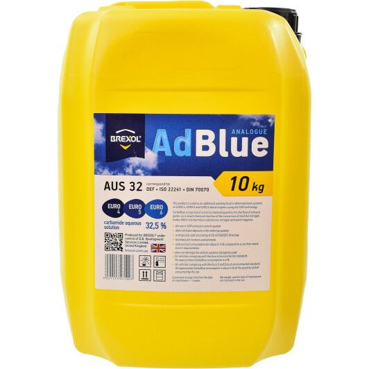 Жидкость AdBlue BREXOL для систем SCR - 10 кг