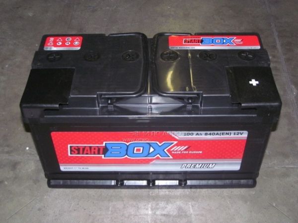 Акумулятор 100Ah-12v StartBOX Premium (352x175x190),R,EN840