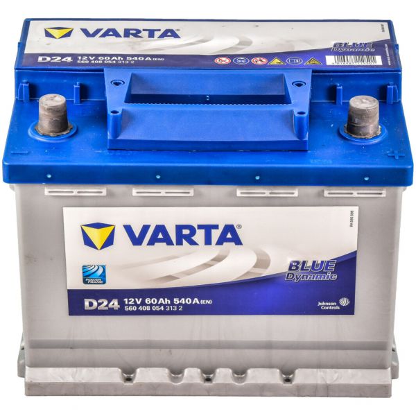 Акумулятор 60Ah-12v VARTA BD(D24) (242х175х190),R,EN540