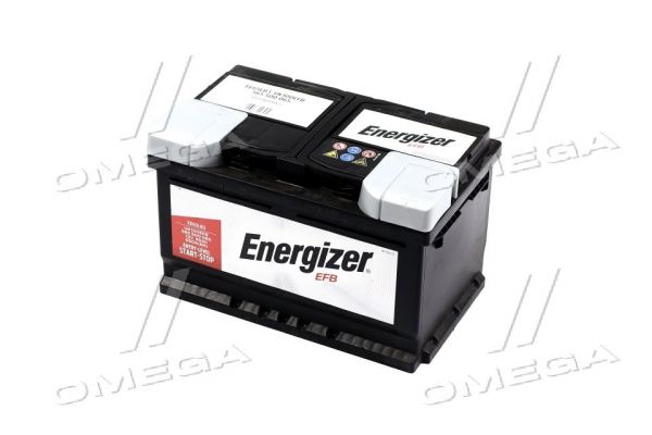 Акумулятор 65Ah-12v ENERGIZER EFB (278х175х175), R, EN650