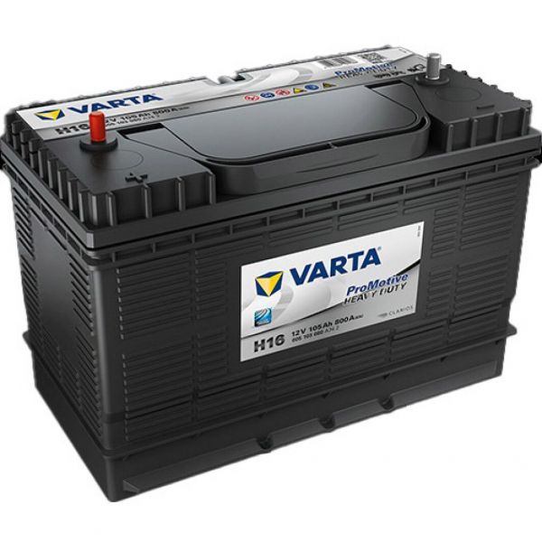 Акумулятор 105Ah-12v VARTA PM Black(H16) (330x172x240),L,EN800 клеми тонкі по центру