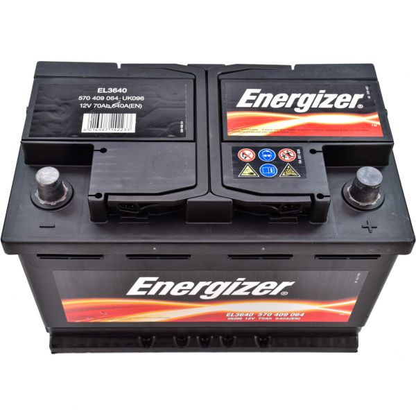 Акумулятор 70Ah-12v Energizer (278х175х190), R, EN640