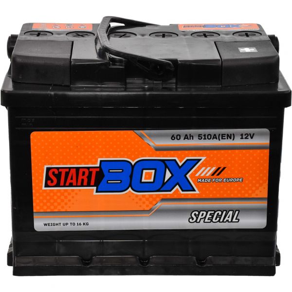 Акумулятор 60Ah-12v StartBOX Special (242x175x190),R,EN510
