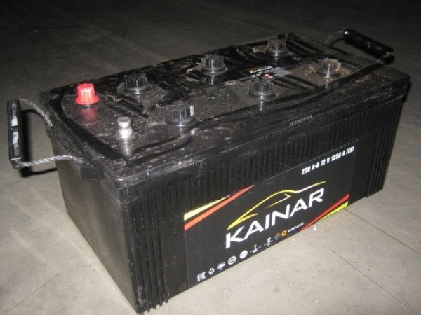 Акумулятор 230Ah-12v KAINAR Standart+ (518x274x238),полярність зворотна (3),EN1350