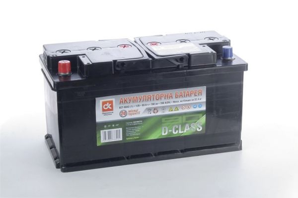 Акумулятор 90Ah-12v D-CLASS <ДК> (353х175х190), L, EN700
