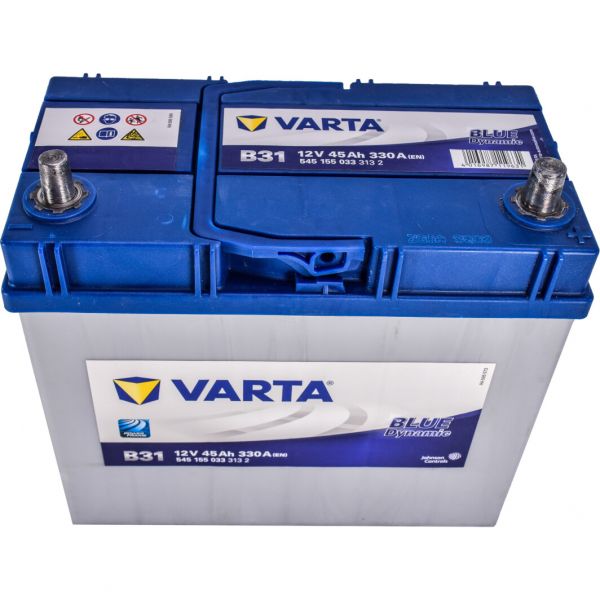 Акумулятор 45Ah-12v VARTA BD(B31) (238х129х227),R,EN330 Азія тонкі клеми