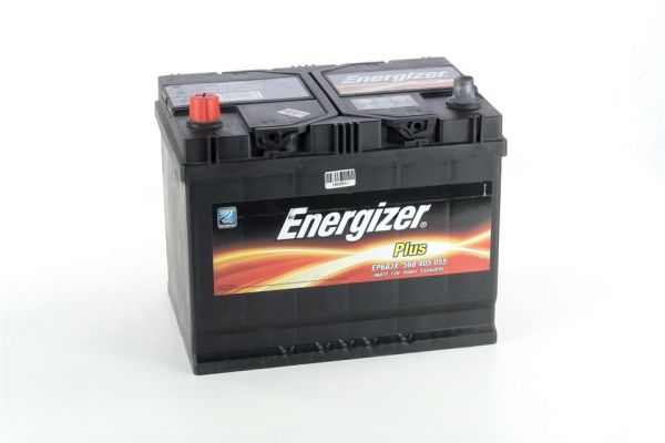 Акумулятор 68Ah-12v Energizer Plus (261х175х220), L,EN550 Азія