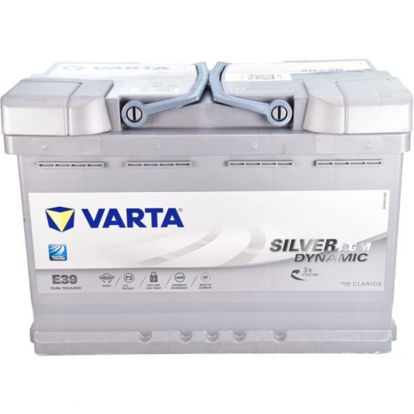 Акумулятор 70Ah-12v VARTA Start-Stop Plus AGM (278х175х190), R, EN 760