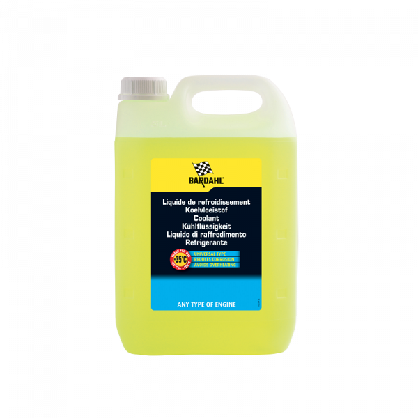 Антифриз (-35) BARDAHL UNIVERSAL COOLANT жовтий 5л. 7323 (3)
