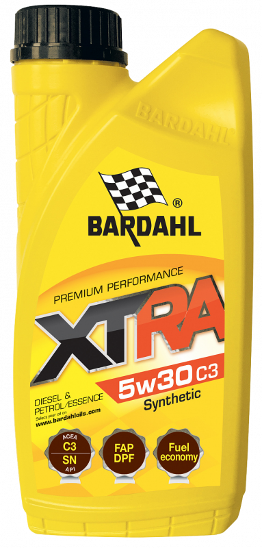 Олива моторна XTRA 5W-30 Bardahl - 1 л