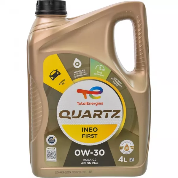 Олива TOTAL QUARTZ INEO FIRST 0W-30, 4л 213834