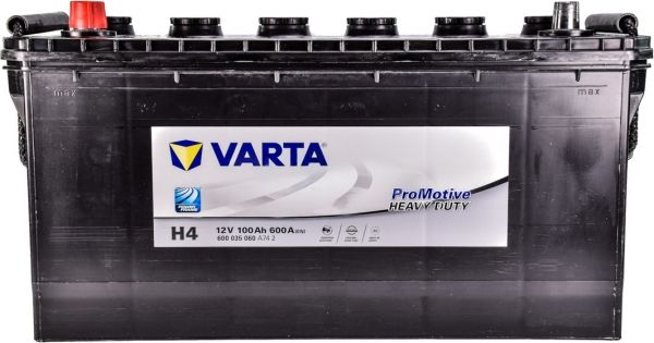 Акумулятор 100Ah-12v VARTA PM Black(H4) (413x175x220),L,600