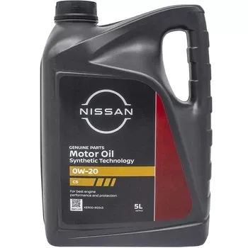 Олива NISSAN Motor oil 0W-20 C5, 5л. KE90090343