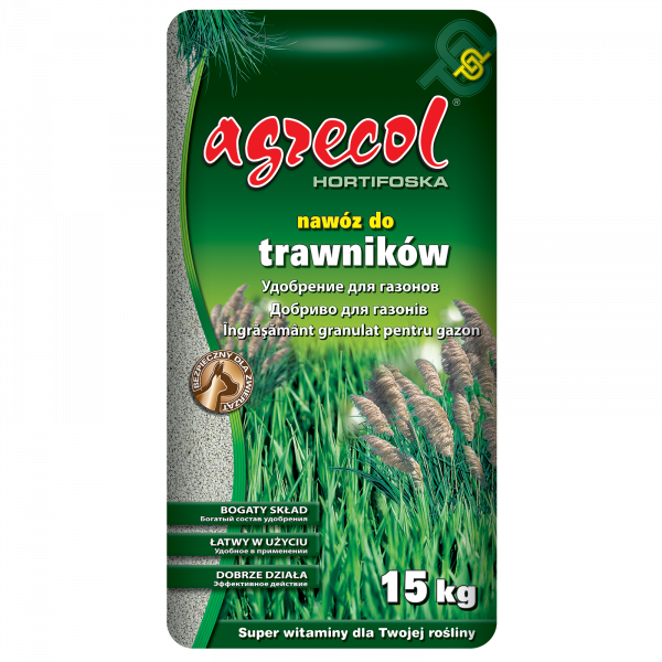 Удобрение для газонов Хортифоска Agrecol - 15 кг