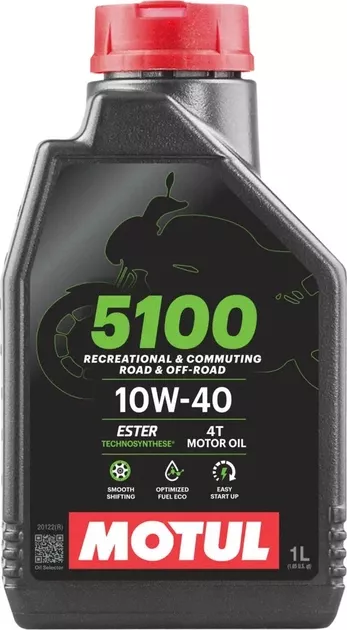 Олива Motul 5100 4T 10W-40, 1л. 104066.