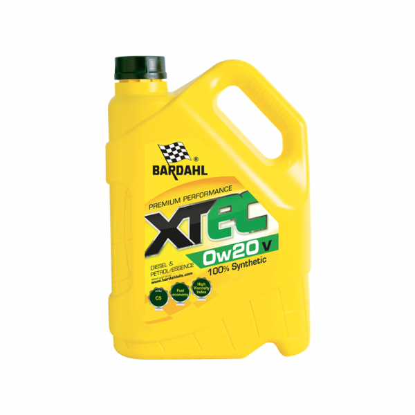 Олива BARDAHL XTEC 0W20 V 5л. C5, SN, VCC RBS0-2AE, FIAT 9.55535-DSX36813 (3)