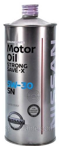 Олива Nissan SN Strong Save X 5W-30(Japan), 1л. KLAN5-05301