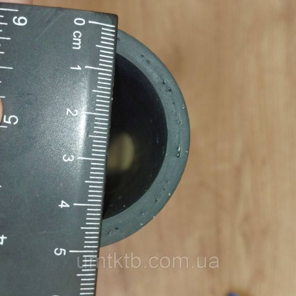 Патрубок радиатора ДТ-75 дв. СМД-18 верхний резина 77.13.117