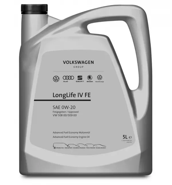 Олива VW LongLife IV FE 0W-20, 5л. GS60577M4