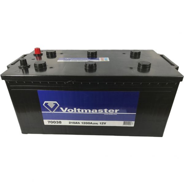 Акумулятор 210Ah-12v VOLTMASTER (Exide) (518х274х240),полярність зворотна (3),EN1200
