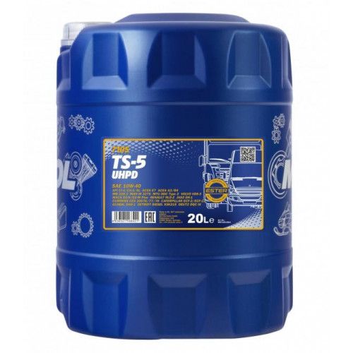 Масло моторное TS-5 UHPD SAE 10W-40 Mannol - 20 л