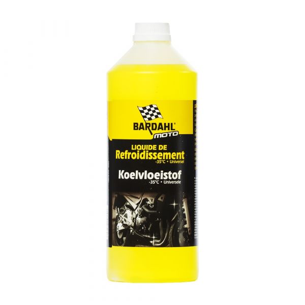 Охолоджуюча рідина для мотоциклів BARDAHL MOTO LIQUIDE DE REFROIDISSEMENT -35°C UNIVERSEL 1л. 3469 (12)