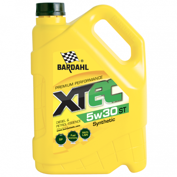 Олива BARDAHL XTEC 5W30 ST 5л. C3, SP, BMW LL 19 FE, PSA B71 2290, VW 502,503,505,506 34953 (3)