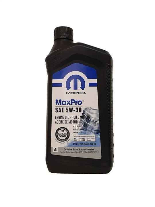 Олива MOPAR MaxPro SAE 5W-30 Engine Oil SP/GF-6A, 1qt. 68518204AA