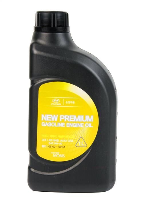 Олива Mobis Hyundai/KIA New Premium Gasoline 0W-20, 1л. 05100-00161