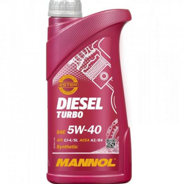Масло моторное Diesel Turbo SAE 5W-40 Mannol - 1 л