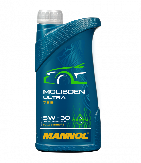Олива моторна Molibden Ultra SAE 5W-30 7916 Mannol - 1 л