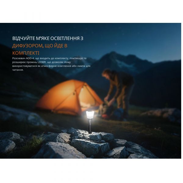 Ліхтар ручний Fenix LD36RB чорний