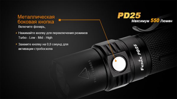 Ліхтар ручний Fenix PD25