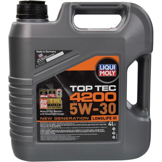 Синтетична моторна олива - Top Tec 4200 SAE 5W-30   1л.