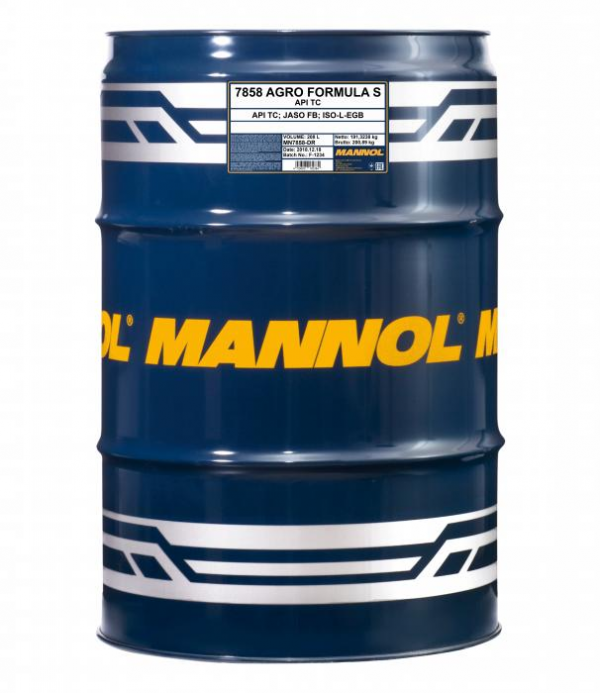 Масло моторное 7859 Agro Formula H Mannol - 60 л