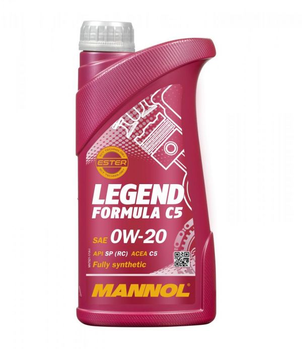 Олива моторна Legend Formula C5 SAE 0W-20 Mannol - 1 л