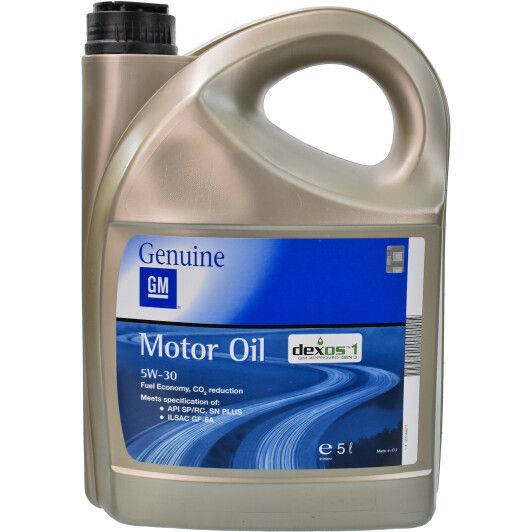Олива GM Dexos 1 Gen 3 5W-30, 5л. 95599877